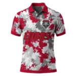 New Mexico Lobos Polo Shirt Personalized Pixel Camo Red Best Selling