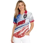 New Mexico Lobos Polo Shirt Personalized Star Stripes Red Blue Best Selling