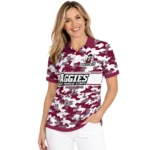 New Mexico State Aggies Polo Shirt Personalized Camo Band Crimson Best Selling