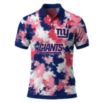 New York Giants Polo Shirt Customized Pixel Camo Blue Best Selling