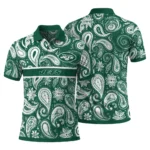 New York Jets Polo Shirt Personalized Paisley Band Green Best Selling