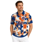 New York Mets Polo Shirt Customized Pixel Camo Blue Best Selling