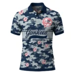 New York Yankees Polo Shirt Personalized Camo Band Navy Best Selling