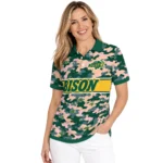 North Dakota State Bison Polo Shirt Personalized Camo Band Green Best Selling