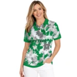 North Texas Mean Green Polo Shirt Personalized Pixel Camo Green Best Selling