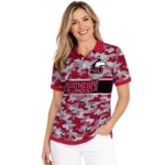 Northern Illinois Huskies Polo Shirt Custom Camo Band Red Best Selling