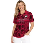Northern Illinois Huskies Polo Shirt Custom Paisley Band Red Best Selling