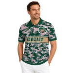 Ohio Bobcats Polo Shirt Customized Camo Band Green Best Selling