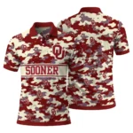 Oklahoma Sooners Polo Shirt Personalized Camo Band Crimson Best Selling