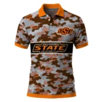 Oklahoma State Cowboys Polo Shirt Customized Camo Band Orange Best Selling