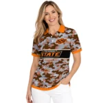 Oklahoma State Cowboys Polo Shirt Customized Camo Band Orange Best Selling