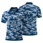 Old Dominion Monarchs Polo Shirt Personalized Camo Band Blue Best Selling