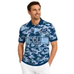 Old Dominion Monarchs Polo Shirt Personalized Camo Band Blue Best Selling
