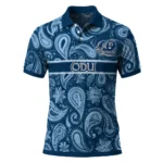 Old Dominion Monarchs Polo Shirt Personalized Paisley Band Blue Best Selling