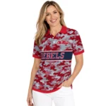 Ole Miss Rebels Polo Shirt Custom Camo Band Red Best Selling