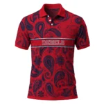 Ole Miss Rebels Polo Shirt Custom Paisley Band Red Best Selling