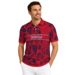 Ole Miss Rebels Polo Shirt Custom Paisley Band Red Best Selling