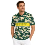 Oregon Ducks Polo Shirt Custom Camo Band Green Best Selling