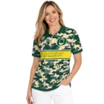 Oregon Ducks Polo Shirt Custom Camo Band Green Best Selling