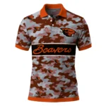 Oregon State Beavers Polo Shirt Customized Camo Band Orange Best Selling
