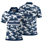 Penn State Nittany Lions Polo Shirt Customized Camo Band Blue Best Selling