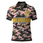 Pittsburgh Pirates Polo Shirt Personalized Camo Band Black Best Selling
