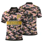Pittsburgh Pirates Polo Shirt Personalized Camo Band Black Best Selling