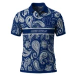 Rice Owls Polo Shirt Personalized Paisley Band Navy Blue Best Selling
