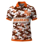 Sam Houston Bearkats Polo Shirt Custom Camo Band Orange Best Selling
