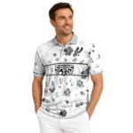 san-antonio-spurs-polo-shirt-customized-floral-pinstripe-silver-white-best-selling.webp
