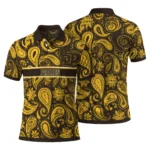San Diego Padres Polo Shirt Custom Paisley Band Brown Best Selling