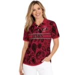 San Diego State Aztecs Polo Shirt Custom Paisley Band Red Best Selling
