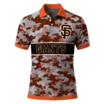 San Francisco Giants Polo Shirt Customized Camo Band Orange Best Selling
