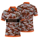 San Francisco Giants Polo Shirt Customized Camo Band Orange Best Selling
