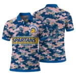 San Jose State Spartans Polo Shirt Personalized Camo Band Blue Best Selling