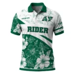 Saskatchewan Roughriders Polo Shirt Customized Floral Angles Green White Best Selling