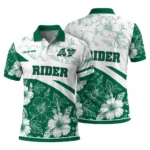 Saskatchewan Roughriders Polo Shirt Customized Floral Angles Green White Best Selling