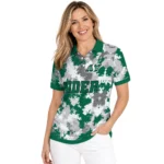 Saskatchewan Roughriders Polo Shirt Customized Pixel Camo Green Best Selling