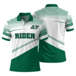 Saskatchewan Roughriders Polo Shirt Customized Slanted Stripes Green White Best Selling