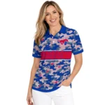 Smu Mustangs Polo Shirt Personalized Camo Band Blue Best Selling