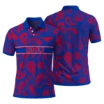 Smu Mustangs Polo Shirt Personalized Paisley Band Blue Best Selling