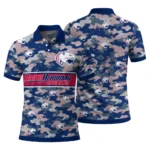 South Alabama Jaguars Polo Shirt Customized Camo Band Blue Best Selling