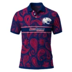 South Alabama Jaguars Polo Shirt Customized Paisley Band Blue Best Selling