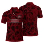 South Carolina Gamecocks Polo Shirt Personalized Paisley Band Garnet Best Selling