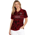 South Carolina Gamecocks Polo Shirt Personalized Paisley Band Garnet Best Selling
