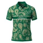 South Florida Bulls Polo Shirt Personalized Paisley Band Green Best Selling