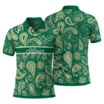 South Florida Bulls Polo Shirt Personalized Paisley Band Green Best Selling