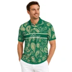South Florida Bulls Polo Shirt Personalized Paisley Band Green Best Selling