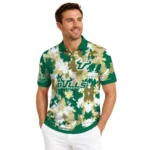 South Florida Bulls Polo Shirt Personalized Pixel Camo Green Best Selling