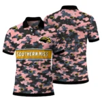 Southern Miss Golden Eagles Polo Shirt Custom Camo Band Black Best Selling